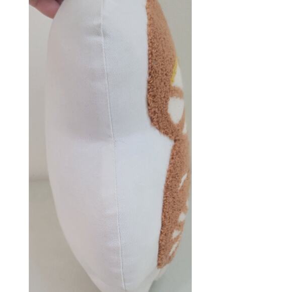 Mushroom Pillow Small 14x12x4 inches Boho Cottage Core Hippie Throw Pillow NWOT - Picture 4 of 6